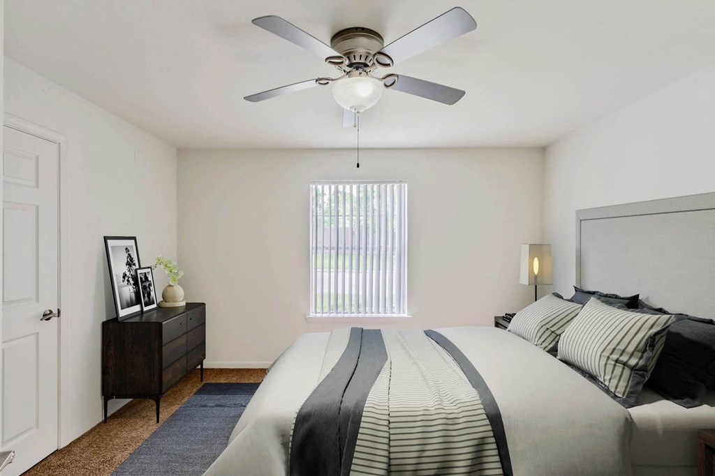 Large Bedroom at Lakecrest Village, Houston Texas