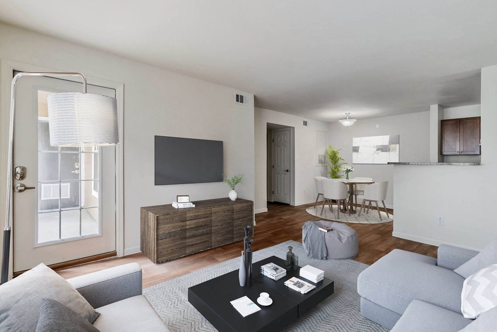 Living Room at Lakecrest Village, Texas, 77078