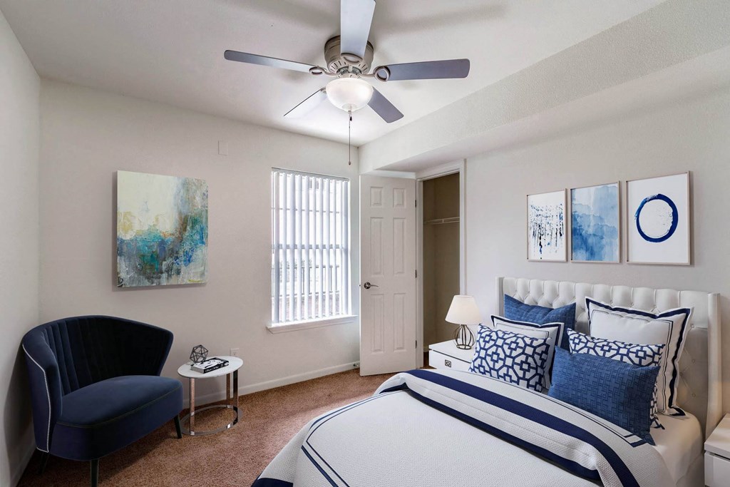 Bedroom at Lakecrest Village, Houston, TX 77078