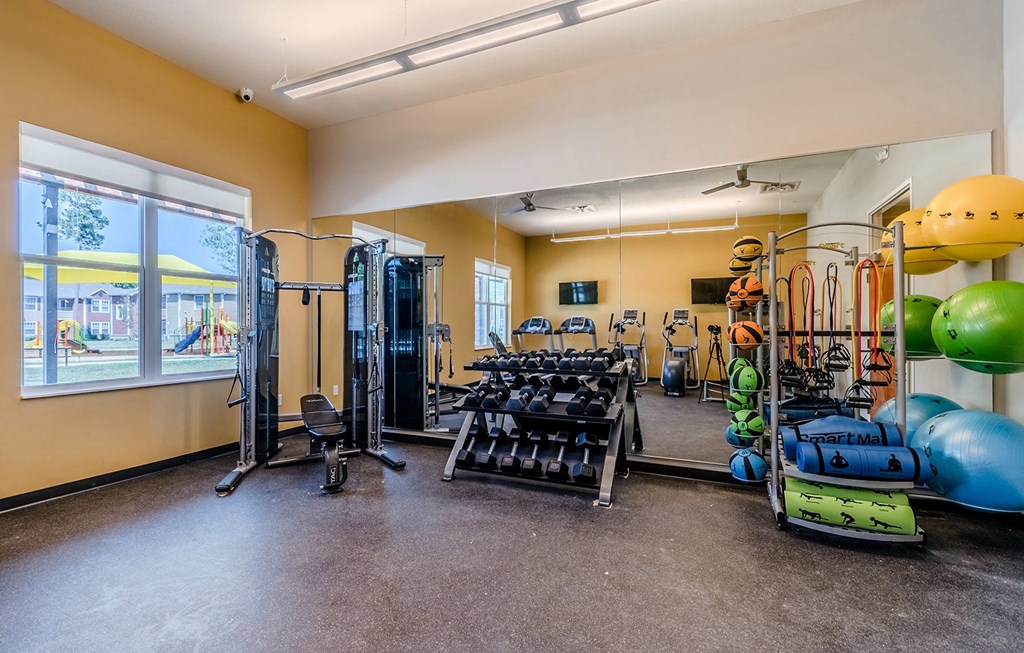 Fitness Center at Lakecrest Village, Houston Texas