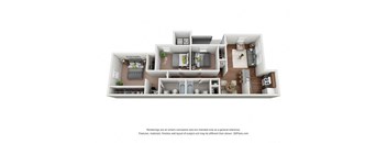 3 Bedroom Floor Plan