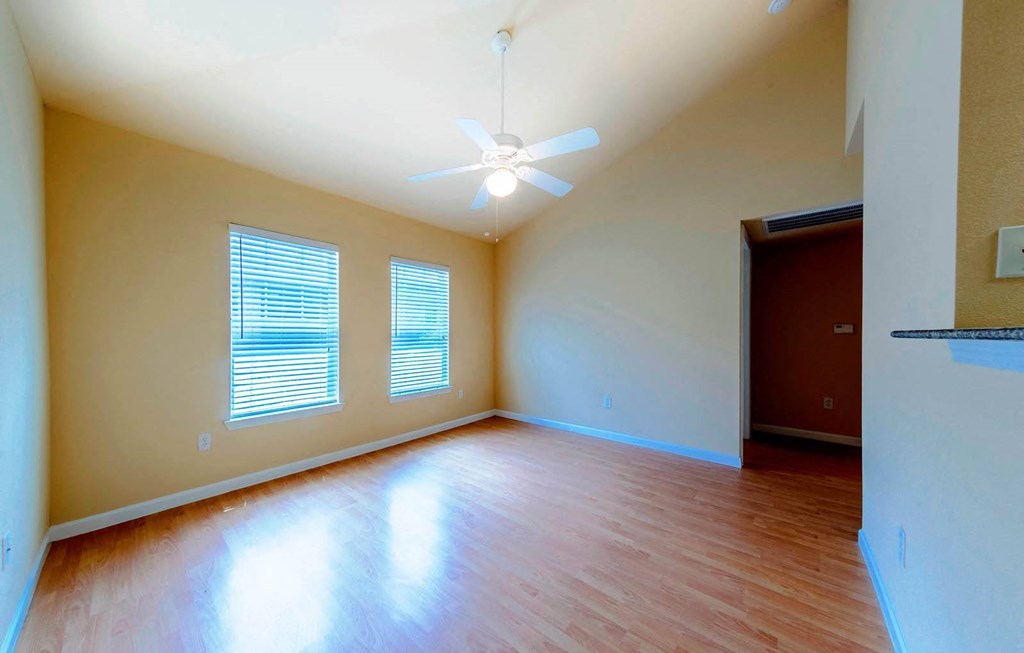 Lakeside Manor_Model Apartment Living Room