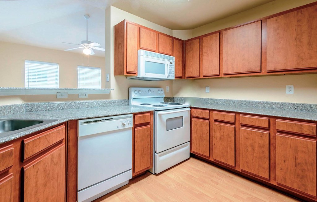 Lakeside Manor_Model Apartment Kitchen