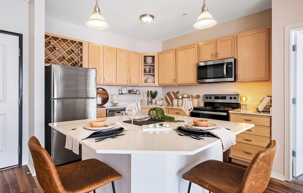Dominium-Landings at Silver Lake Village-Model Kitchen