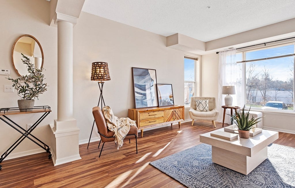 Dominium-Landings at Silver Lake Village-Model Living Room