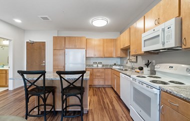 Model Kitchen at Legacy Commons at Signal Hills 55+ Apartments, Minnesota, 55118 - Photo Gallery 3