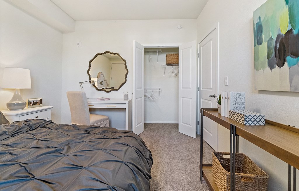 Bedroom With Closet at Legacy Commons at Signal Hills 55+ Apartments, West St. Paul, MN