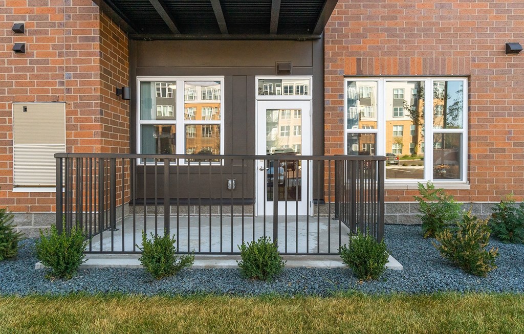 Model Patio at Legacy Commons at Signal Hills 55+ Apartments, Minnesota, 55118