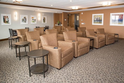 Theater at The Legends of Cottage Grove 55+ Apartments, Minnesota