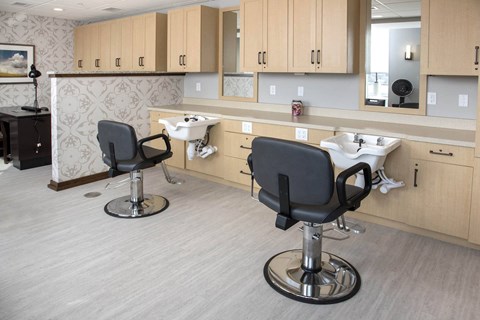 Beauty Salon at The Legends of Cottage Grove 55+ Apartments, Cottage Grove