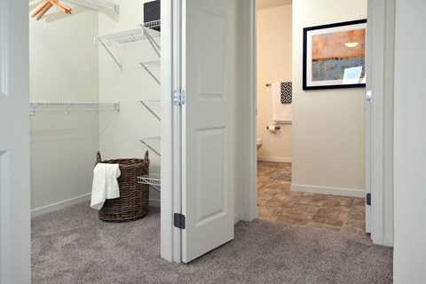 Closet at The Legends of Cottage Grove 55+ Apartments, Cottage Grove