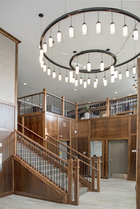 Spacious Lobby at The Legends of Cottage Grove 55+ Apartments, Cottage Grove 