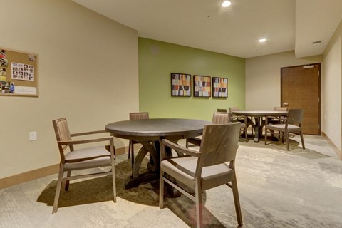 Craft Room at The Legends at Silver Lake Village 55+ Apartments, St. Anthony, MN