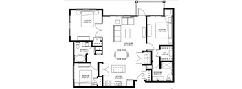 3 Bedroom Floor Plan