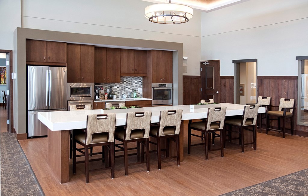 Graceful Dining Area at The Legends of Columbia Heights 55+ Living, Columbia Heights, MN, 55421