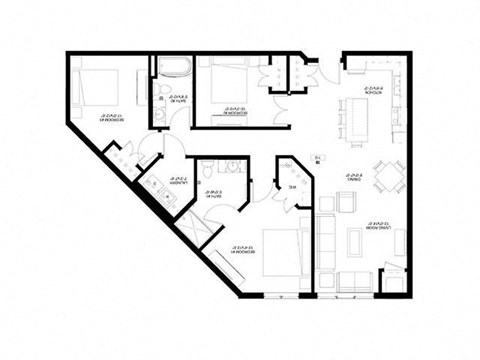 3B at The Legends of Columbia Heights 55+ Living, Minnesota