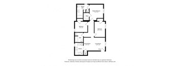 Magnolia Court_Bedroom Floor Plan