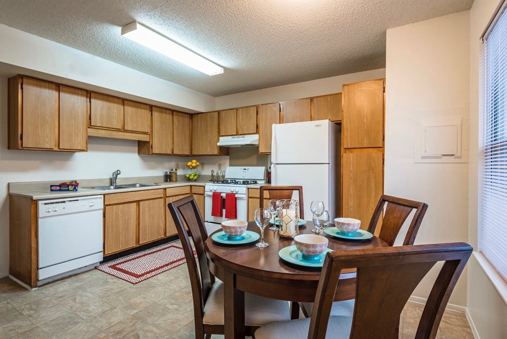 Kitchen And Dining Kitchen And Dining at MeadowView Townhomes, Goshen, 45122