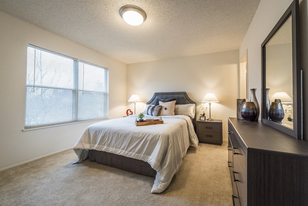 Gorgeous Bedroom Gorgeous Bedroom at MeadowView Townhomes, Ohio, 45122