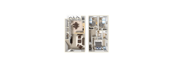 3 bedroom floor plan