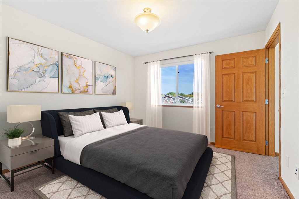 Medina Townhomes_Model Bedroom