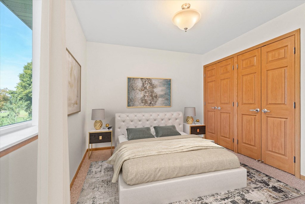 Medina Townhomes_Model Bedroom