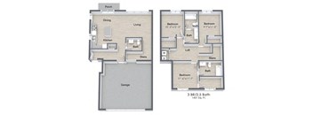 Medina Townhomes_Floor Plan