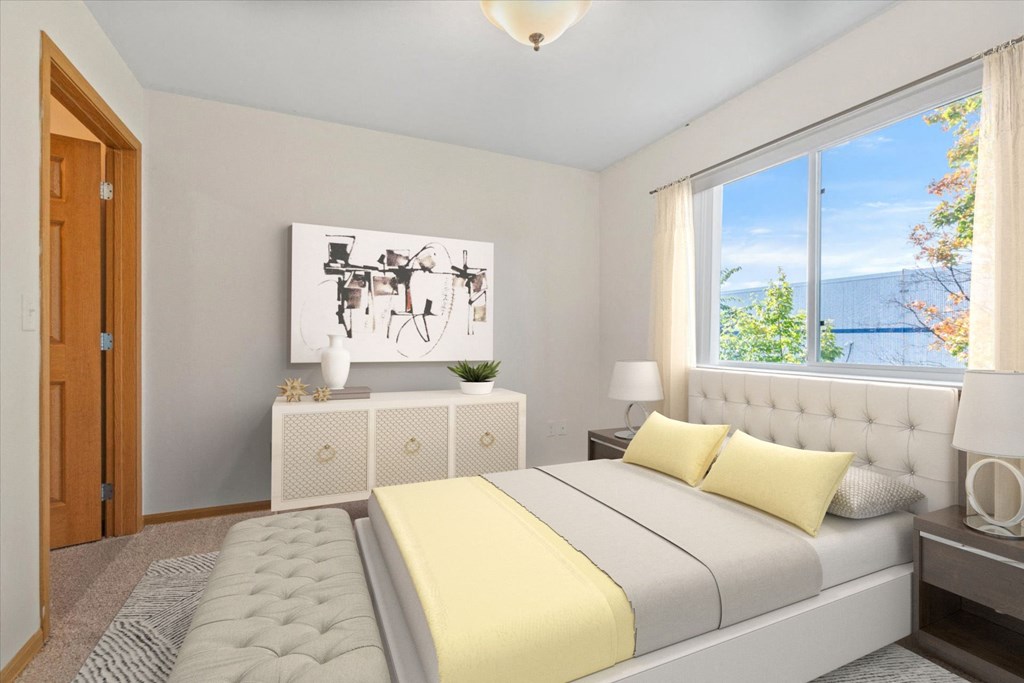 Medina Townhomes_Model Bedroom