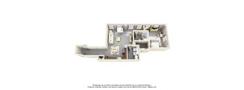1 Bedroom Floor Plan