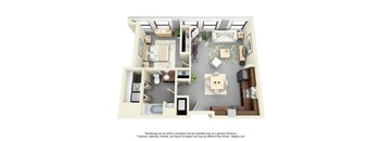 1 Bedroom Floor Plan