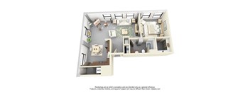 1 Bedroom Floor Plan