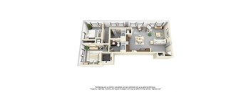 1 Bedroom Floor Plan