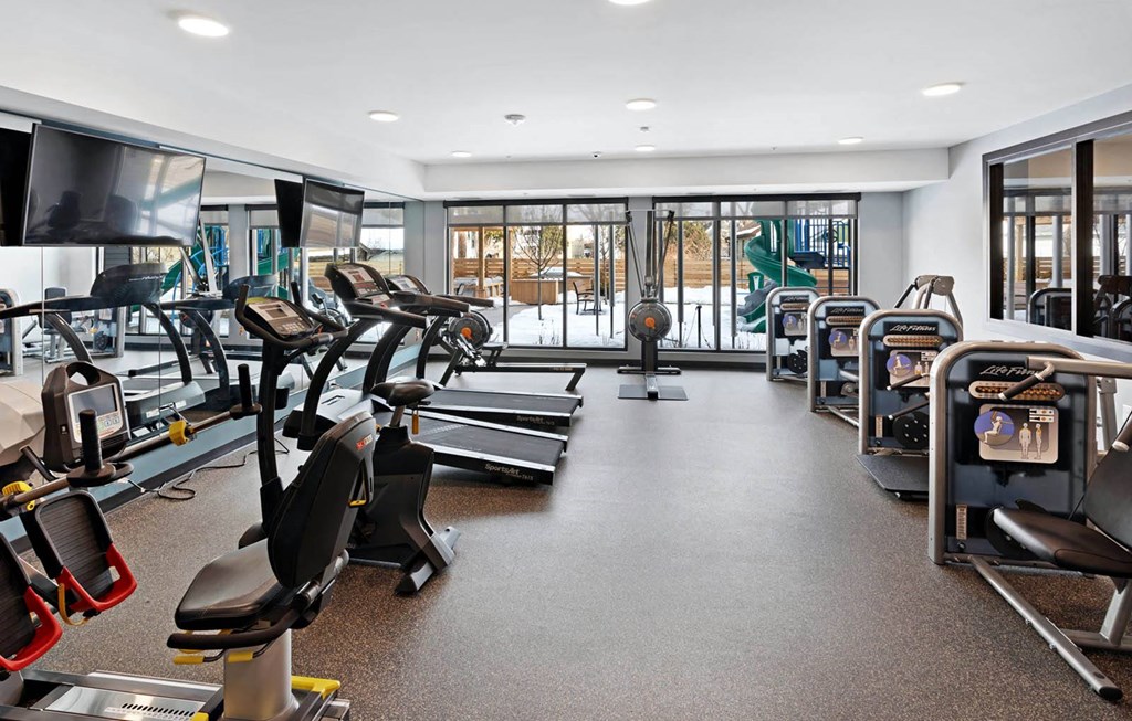 Fitness Center at Millberry Apartments, St. Paul, MN
