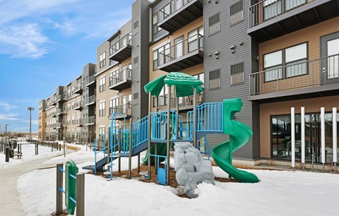 Playground at Millberry Apartments, St. Paul