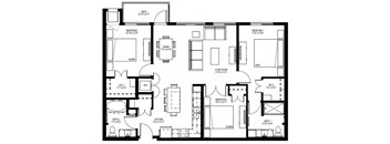 Millberry_3 Bedroom Floor Plan