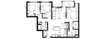 Millberry_3 Bedroom Floor Plan