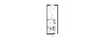 Millworks_1 Bedroom Floor Plan