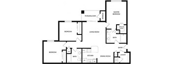 Mulberry Place_3 Bedroom Floor Plan