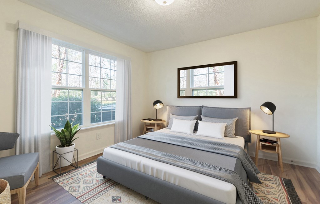 Dominium-Mulberry Place-Staged Bedroom