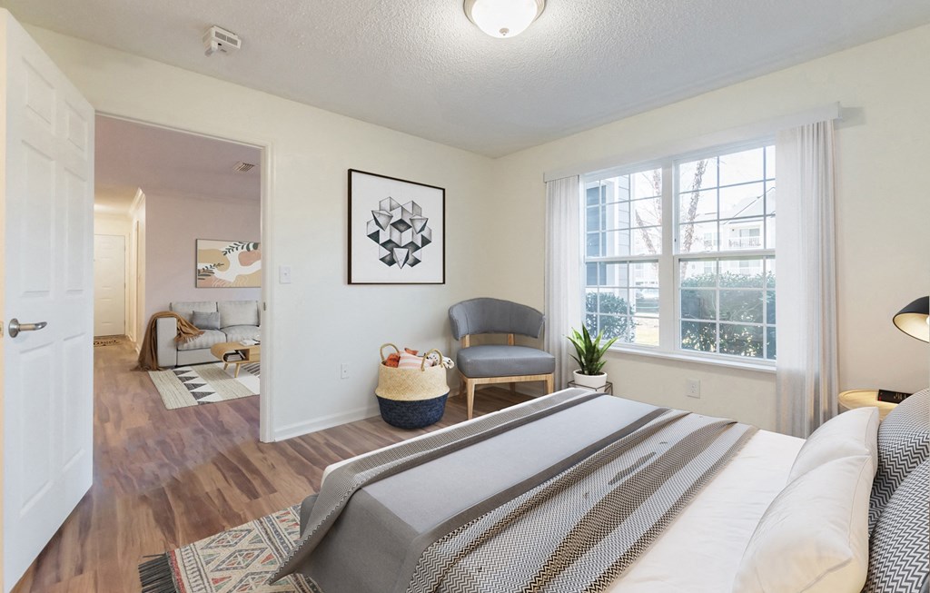 Dominium-Mulberry Place-Staged Bedroom