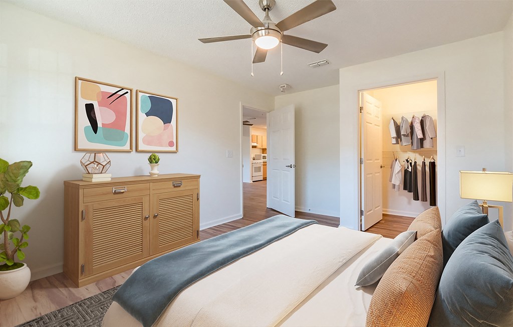 Dominium-Mulberry Place-Staged Bedroom