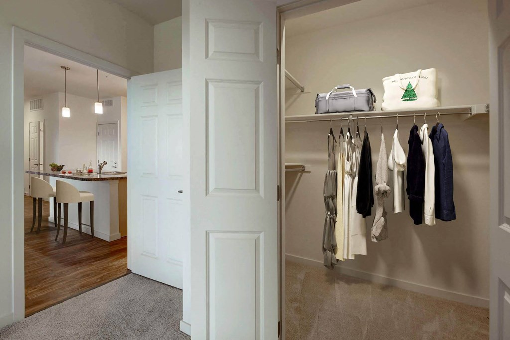 North Range Crossings_Model Apartment Closet