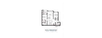 North Range Crossings_2 Bedroom Floor Plan