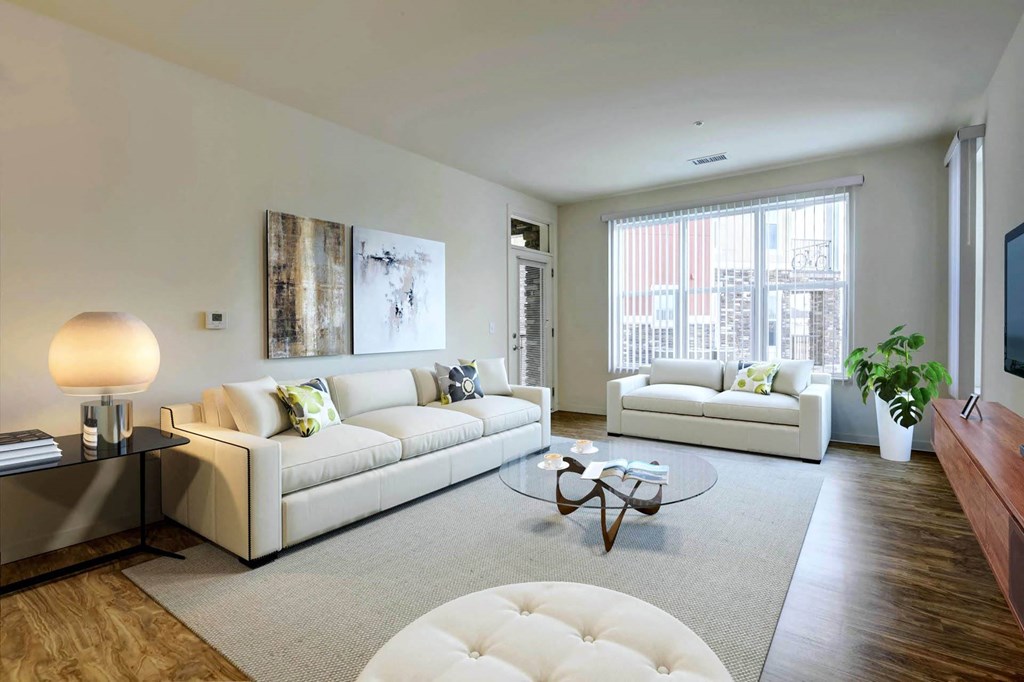 North Range Crossings_Model Apartment Living Room