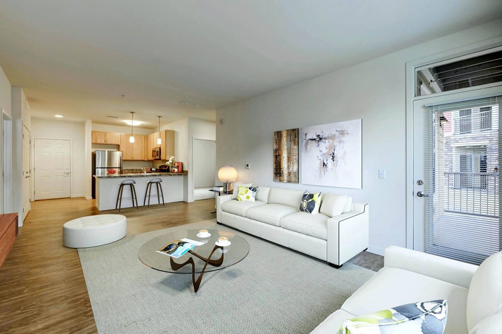 North Range Crossings_Model Apartment Living Room