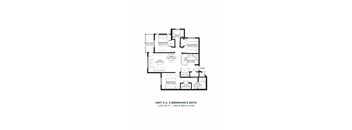 North Range Crossings_3 Bedroom Floor Plan