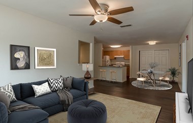 Oaks at New Hope_Model Kitchen