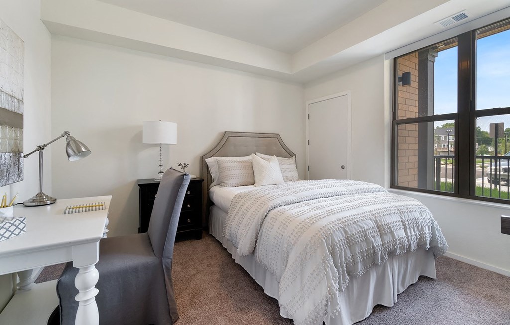 Gorgeous Bedroom at Oaks Landing 55+ Apartments, New Brighton, MN