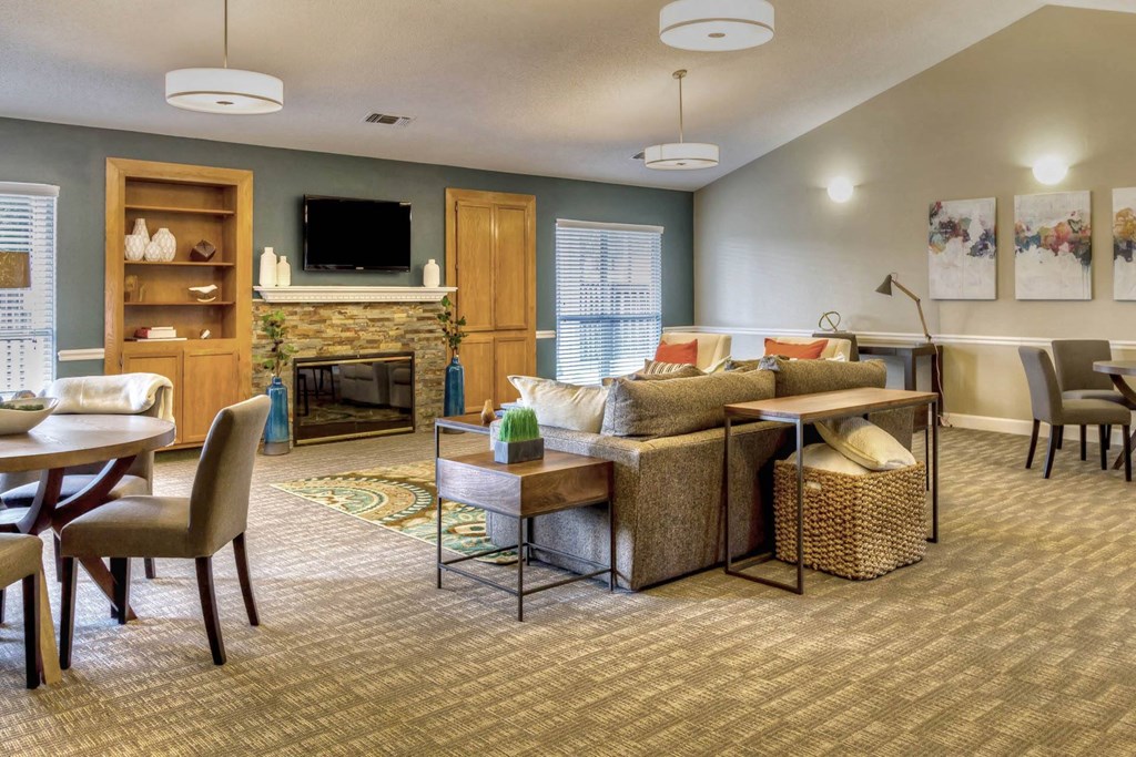 Community Room at Olive Branch Townhomes, Ohio