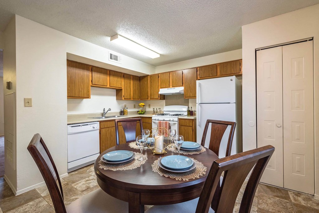 Kitchen With Dining at Olive Branch Townhomes, Batavia, OH